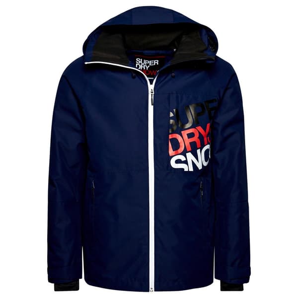 Superdry Jacka Ski Freestyle Core Blå M Man