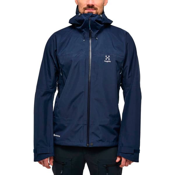 Haglofs Jakke Roc Flash Goretex Blå S Mand