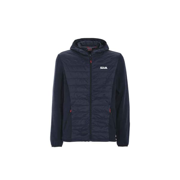 Slam Fleece Active Hood Hybrid Sininen L Mies