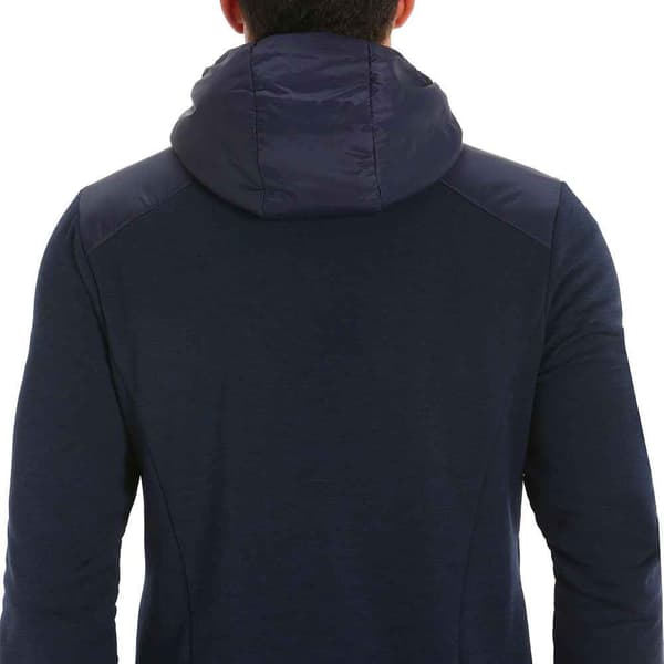 Slam Fleece Active Hood Hybrid Sininen L Mies