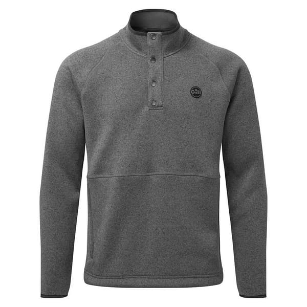 Gill Half Zip Fleece Fisher Harmaa M Mies