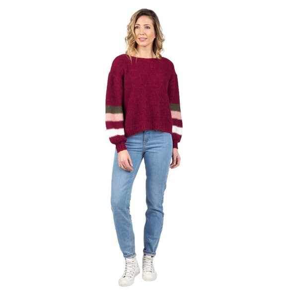 Oxbow Mohair Villapaita N2 Pelican Punainen 2 Nainen
