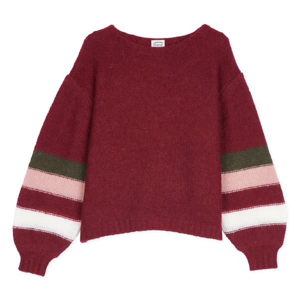 Oxbow Mohair Villapaita N2 Pelican Punainen 2 Nainen