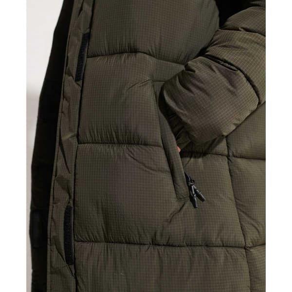 Superdry Jacka Touchline Padded Grönt L Kvinna