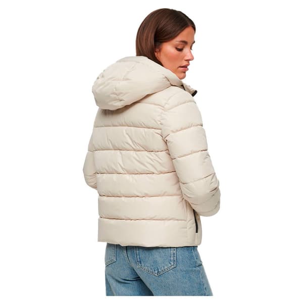 Superdry Puffer Takki Spirit Sports Beige S Nainen
