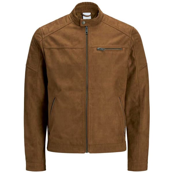 Jack & Jones Falsk Mockajacka Rocky Brun L Man