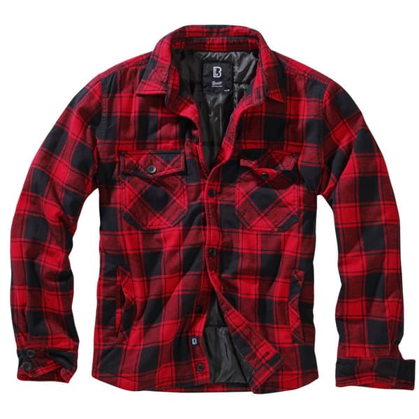 Brandit Jacka Lumberjack Röd L Man