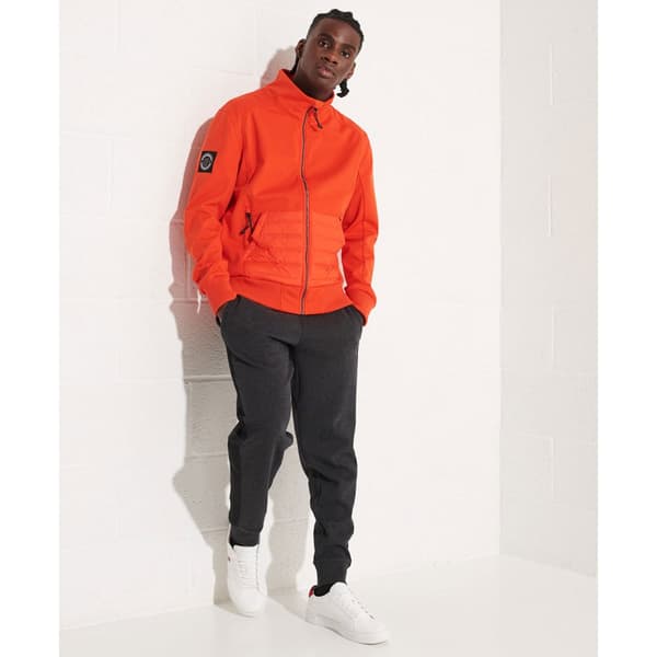 Superdry Jacka Bonded Soft Shell Orange M Man