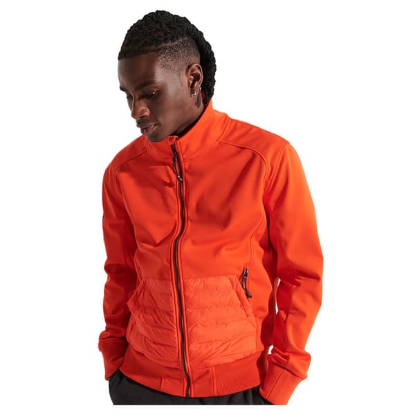 Superdry Jacka Bonded Soft Shell Orange M Man