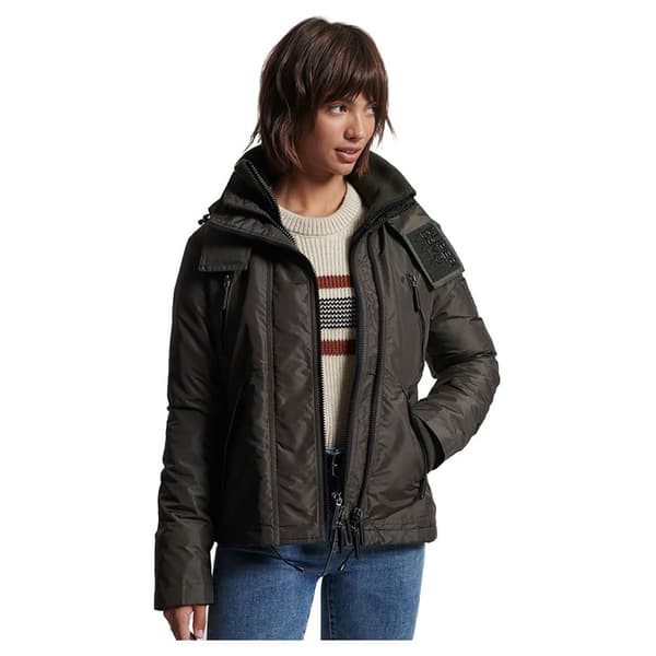 Superdry Jacka Mountain Windcheater Brun 2XS Kvinna
