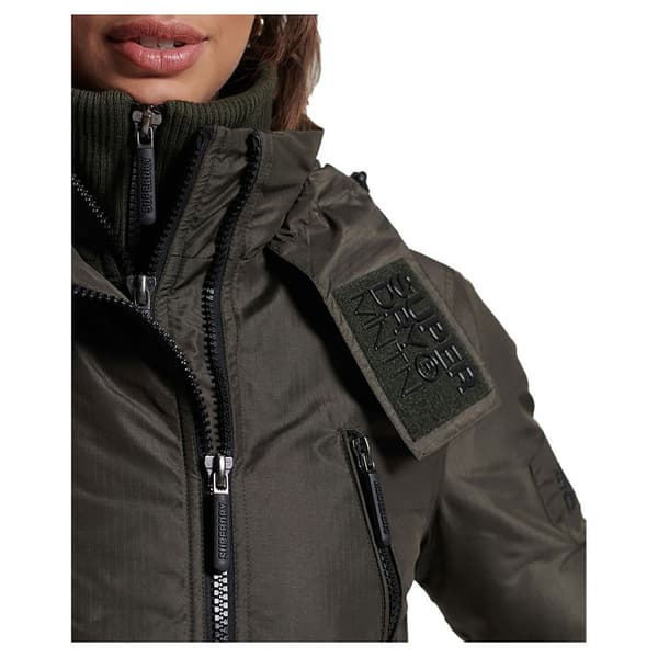 Superdry Jacka Mountain Windcheater Brun 2XS Kvinna