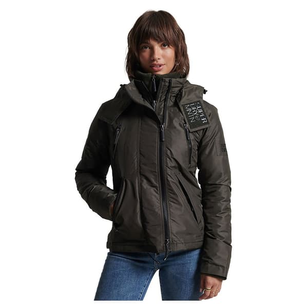 Superdry Jacka Mountain Windcheater Brun 2XS Kvinna