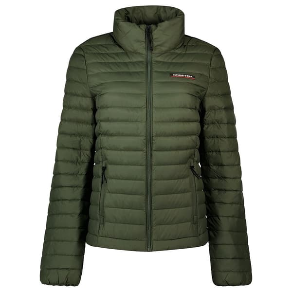 Superdry Jacka Code Tech Core Down Grönt S Kvinna