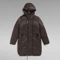 Miniatyrbillede 3 af 7: G-star Parka Whistler Padded Grøn L Kvinde
