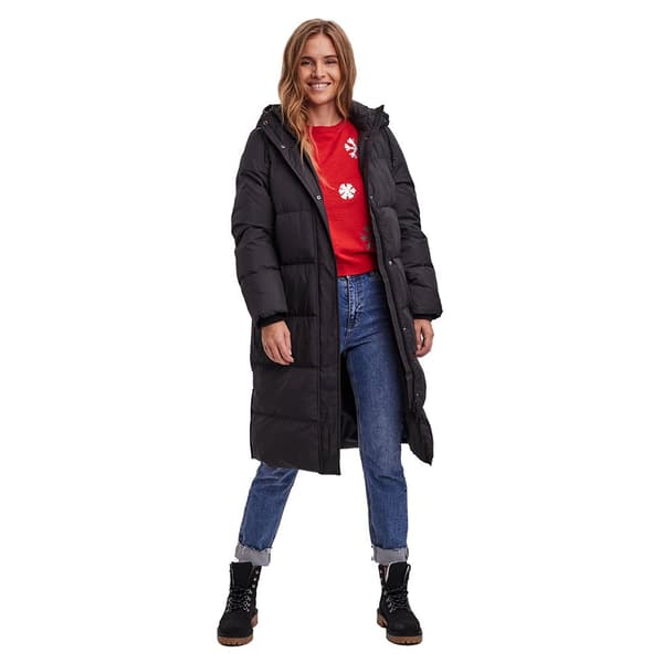 Vero Moda Ericaholly Lang Frakke Sort XS Kvinde