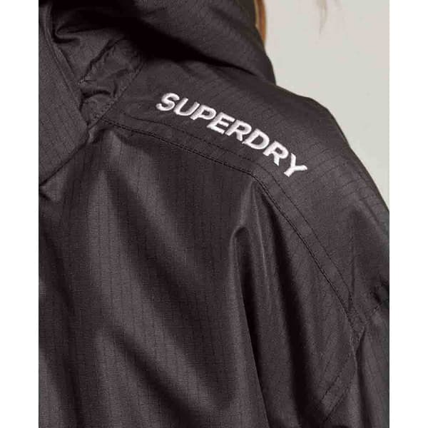 Superdry Jacka Code Windcheater Svart 2XS Kvinna