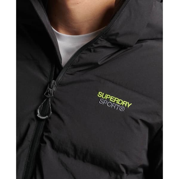 Superdry Puffer Jakke Boxy Sort S Mand