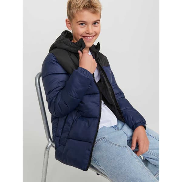 Jack & Jones Puffer Jakke Toby Blå 14 Years Dreng
