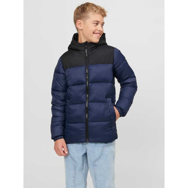 Jack & Jones Puffer Jakke Toby Blå 14 Years Dreng