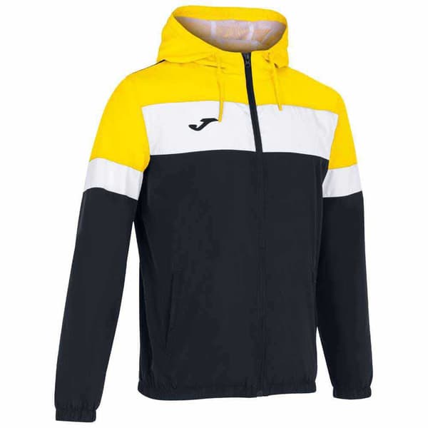 Joma Jacka Crew Iv Gul,Svart 12-14 Years Pojke