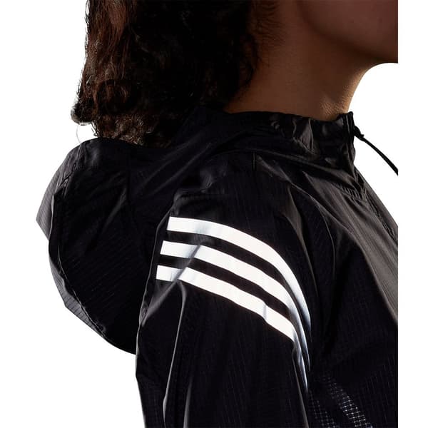 Adidas Jacka Ri 3 Stripes Windbreak Svart XS Kvinna