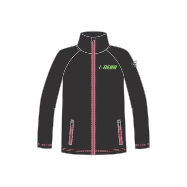 Rossignol Full Dragkedja Fleece Hero Clim Svart 8 Years