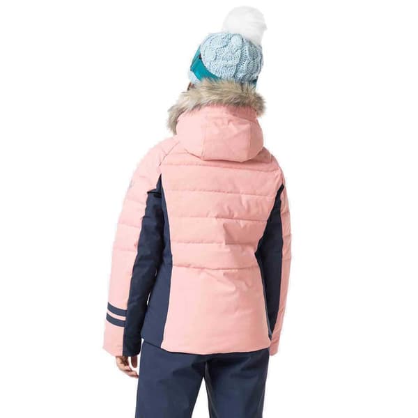 Rossignol Pigejakke Polydown Rosa 14 Years Dreng