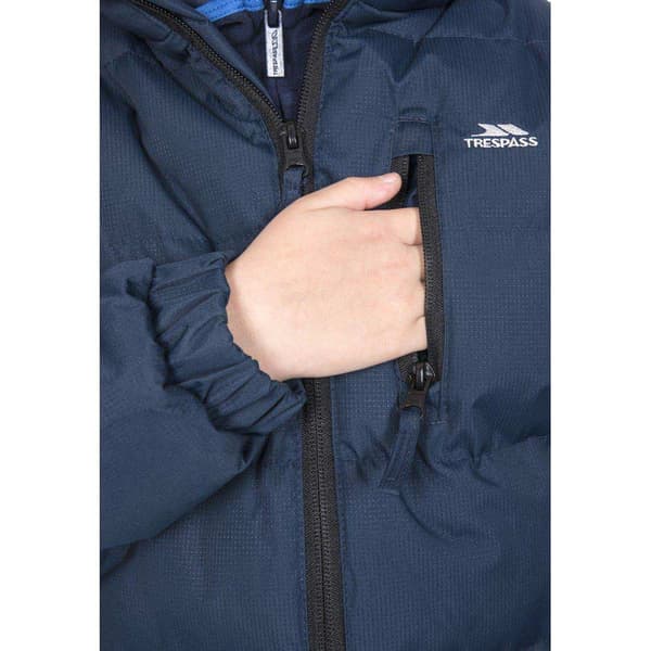 Trespass Jakke Tuff Blå 5-6 Years Dreng