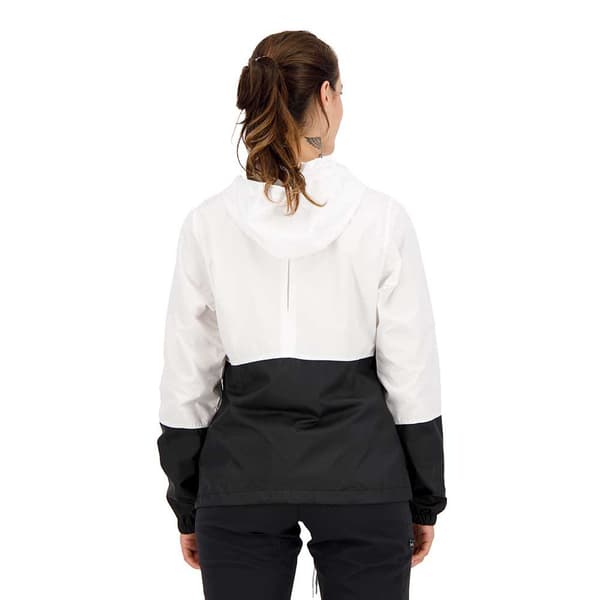 Columbia Jakke Flash Forward Windbreaker Hvid,Sort S Kvinde