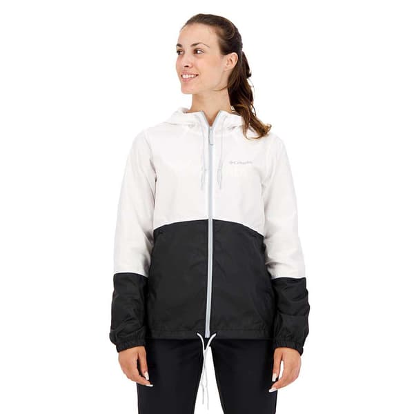 Columbia Jakke Flash Forward Windbreaker Hvid,Sort S Kvinde