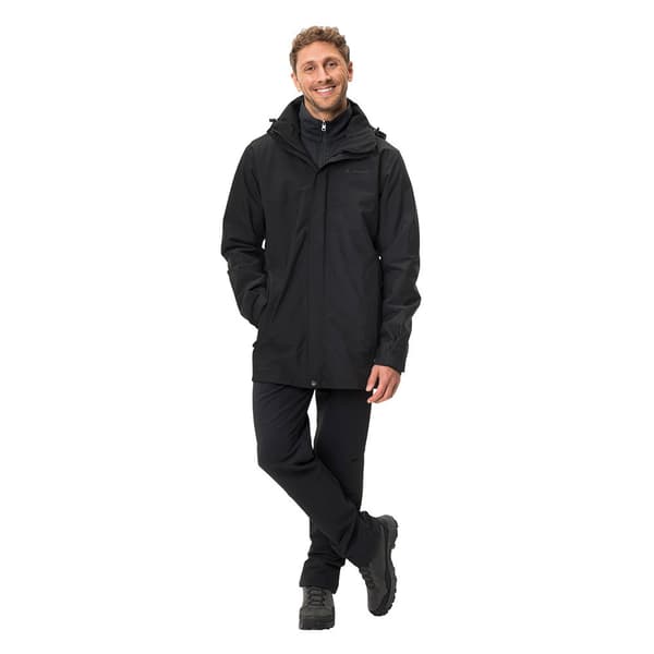 Vaude Jakke Idris 3 In 1 Iii Sort L Mand