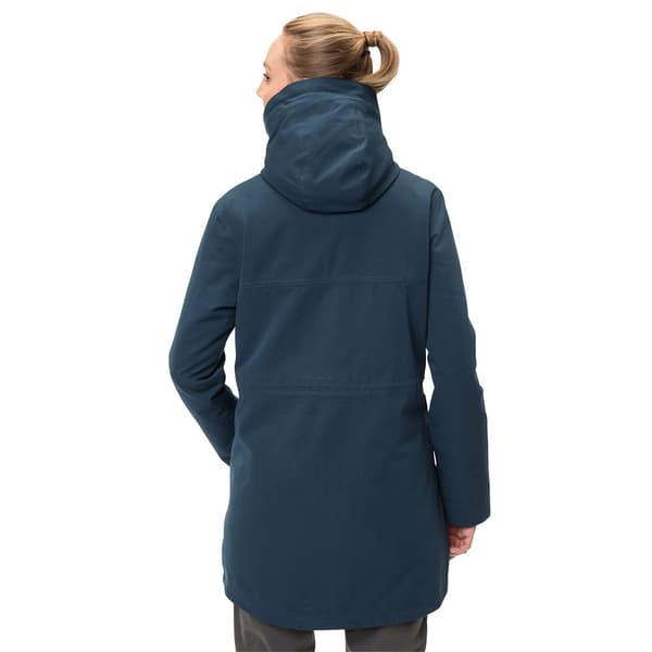 Vaude Jakke Manukau Ii Parka Blå 40 Kvinde
