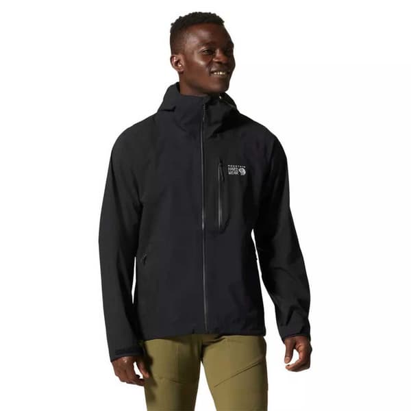 Mountain Hardwear Jacka New Stretch Ozonic Svart S Man