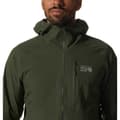 Miniatyrbillede 5 af 8: Mountain Hardwear Jakke New Stretch Ozonic Grøn M Mand