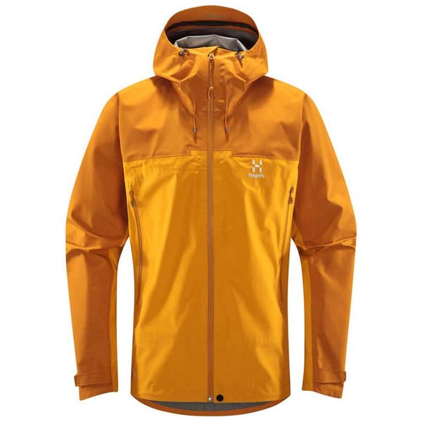 Haglofs Jacka Roc Flash Goretex Gul XL Man