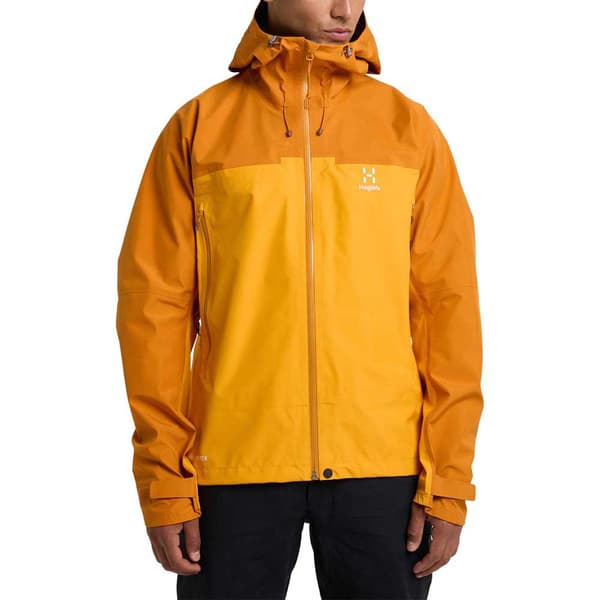 Haglofs Jacka Roc Flash Goretex Gul XL Man