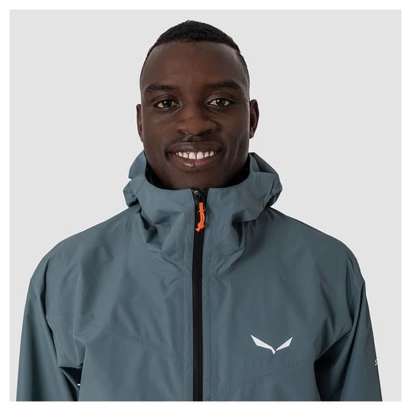 Salewa Jacka Puez Aqua 4 Powertex 2.5l Blå 2XL Man
