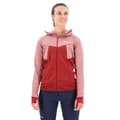 Pikkukuva 1 / 5: Salewa Hupullinen Fleece Puez Hybrid Polarlite Punainen M Nainen