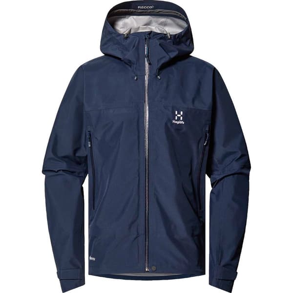Haglofs Jakke Roc Flash Goretex Blå XL Mand