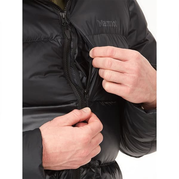 Marmot Jakke Guides Down Sort L Mand