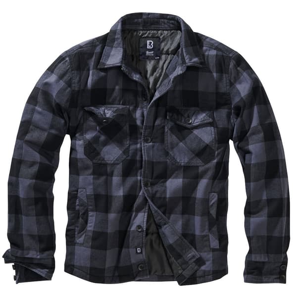 Brandit Jakke Lumberjack Sort L Mand