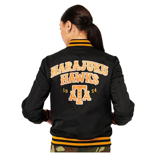 Superdry Jacka Vintage Varsity Bomber Svart XL Kvinna