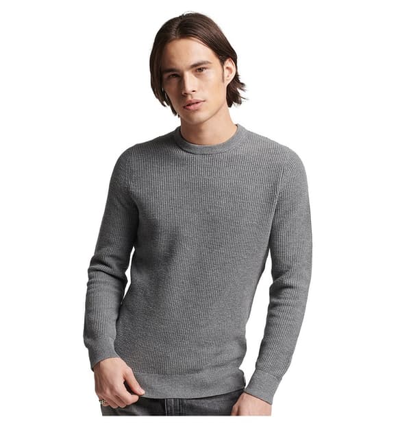 Superdry Tröja Vintage Crew Grå 2XL Man