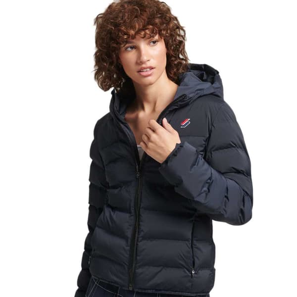 Superdry Jacka Code All Seasons Fuji Svart 2XS Kvinna