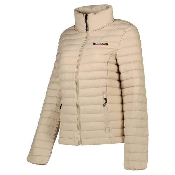 Superdry Jacka Code Tech Core Down Beige S Kvinna