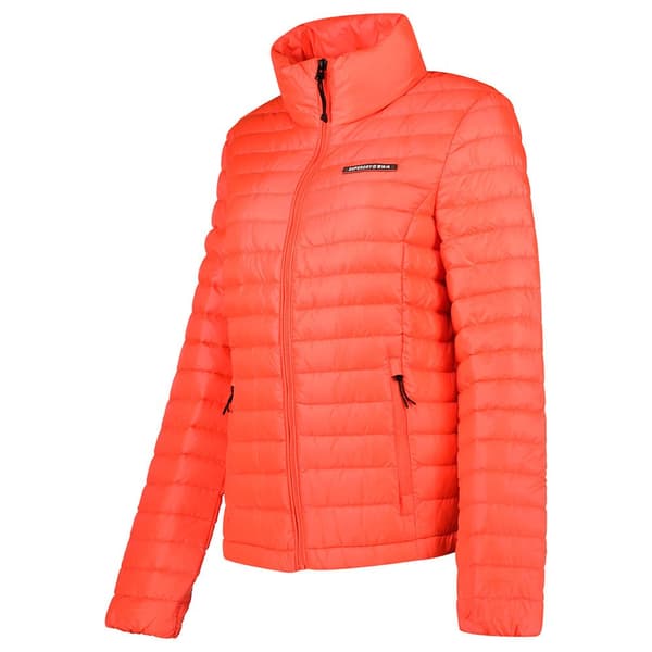 Superdry Jacka Code Tech Core Down Orange S Kvinna