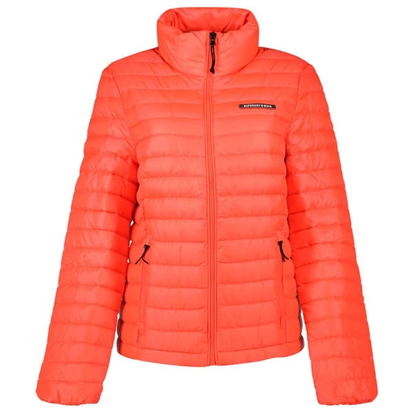 Superdry Jacka Code Tech Core Down Orange S Kvinna