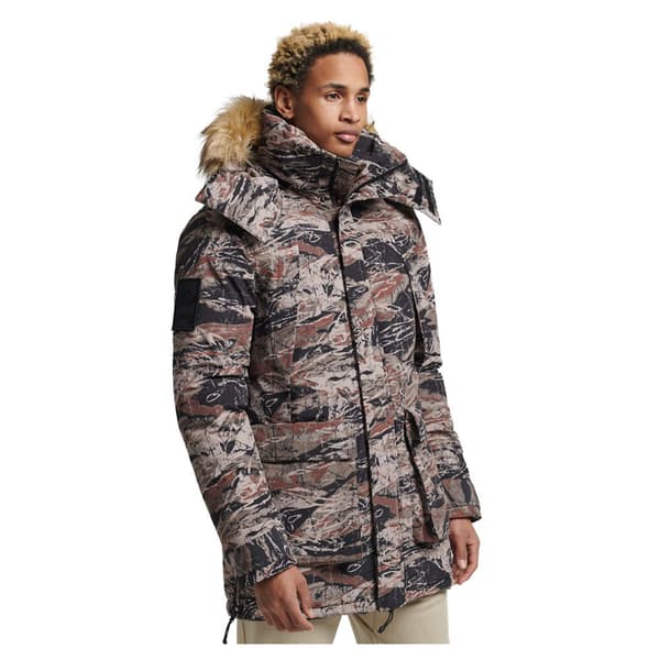 Superdry Takki Code Xpd Everest Ruskea XL Mies