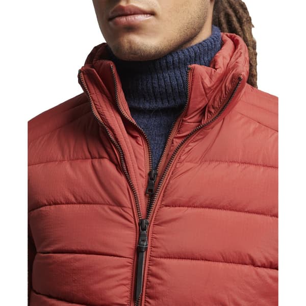 Superdry Jacka Studios Padded Orange M Man