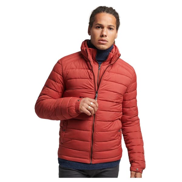 Superdry Jacka Studios Padded Orange M Man